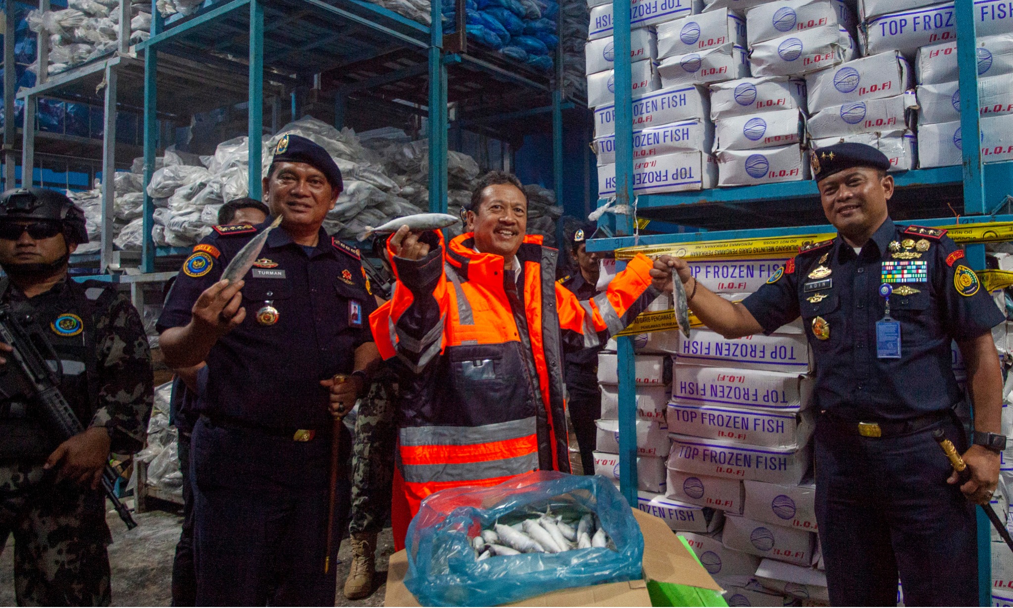 Berpotensi Rugikan Nelayan, KKP Segel 20 Ton Ikan Impor di Batam