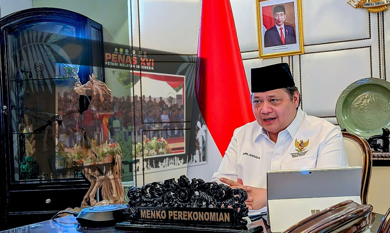 Airlangga Respons Peringatan FAO Soal Krisis Pangan Global