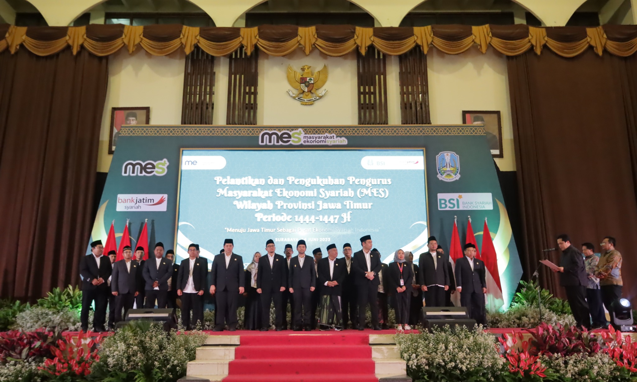 Erick Thohir Lantik Emil Dardak Sebagai Ketua MES Jatim