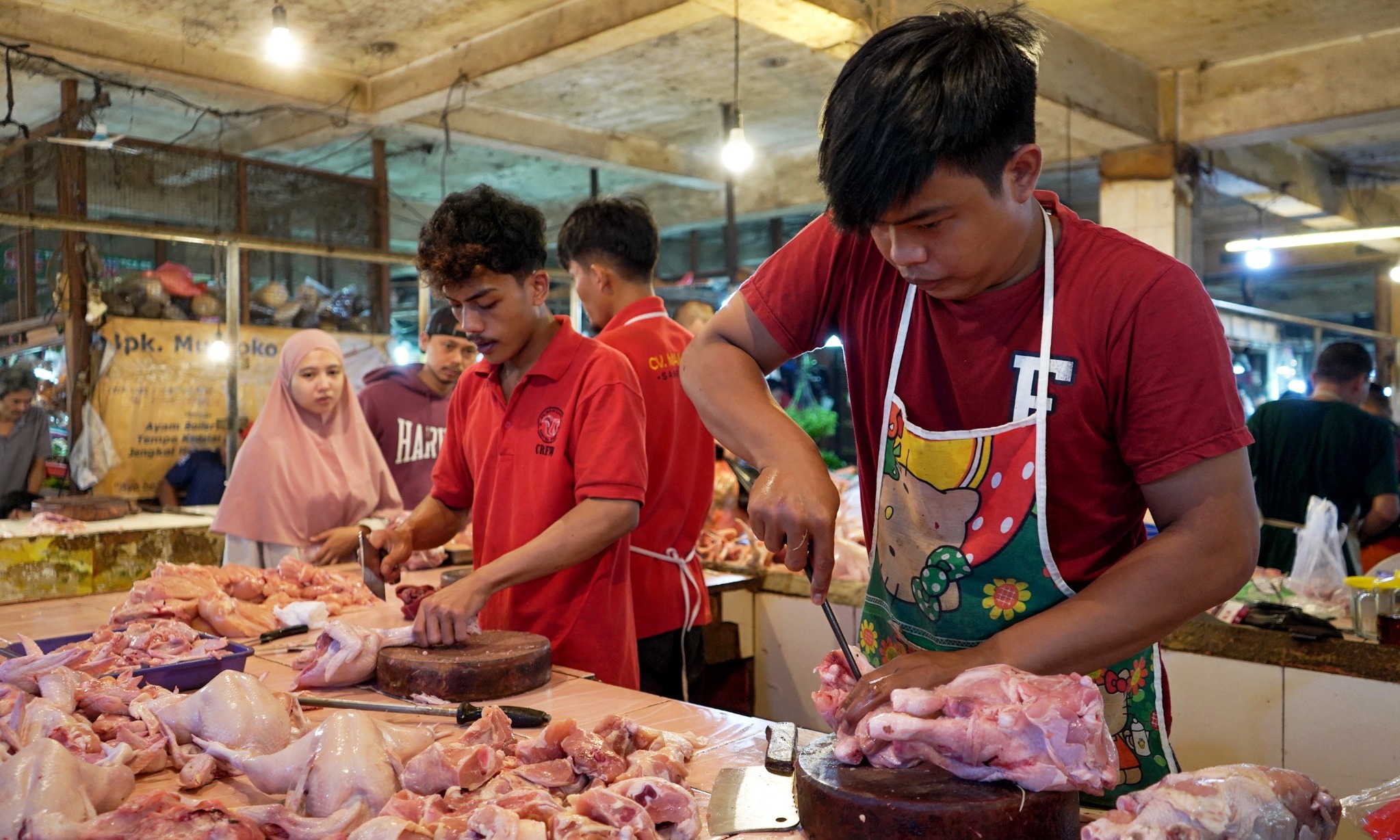 Jokowi Akui Kenaikan Harga Daging Ayam Terlalu Tinggi