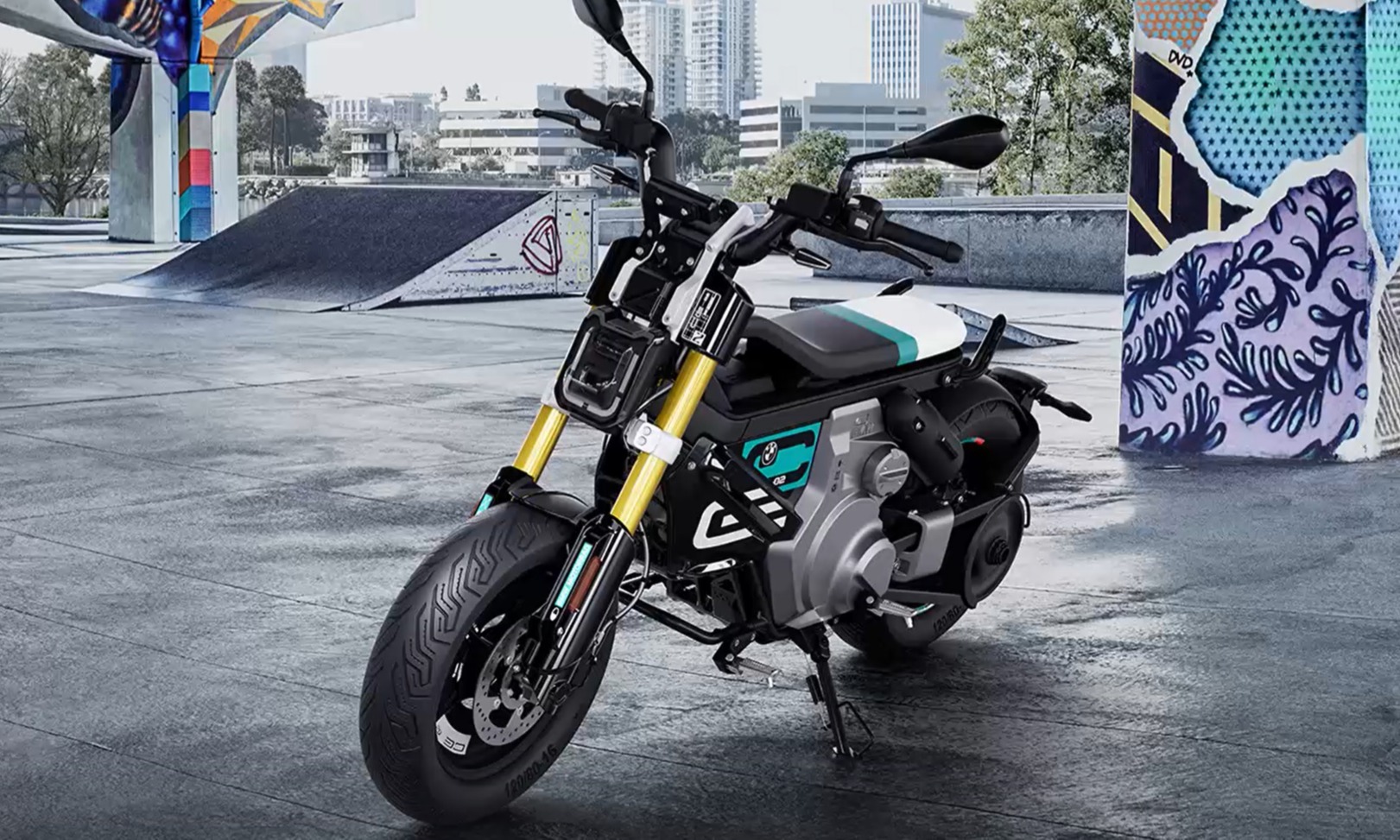 BMW CE 02, Motor Listrik Untuk Anak Muda Nyentrik