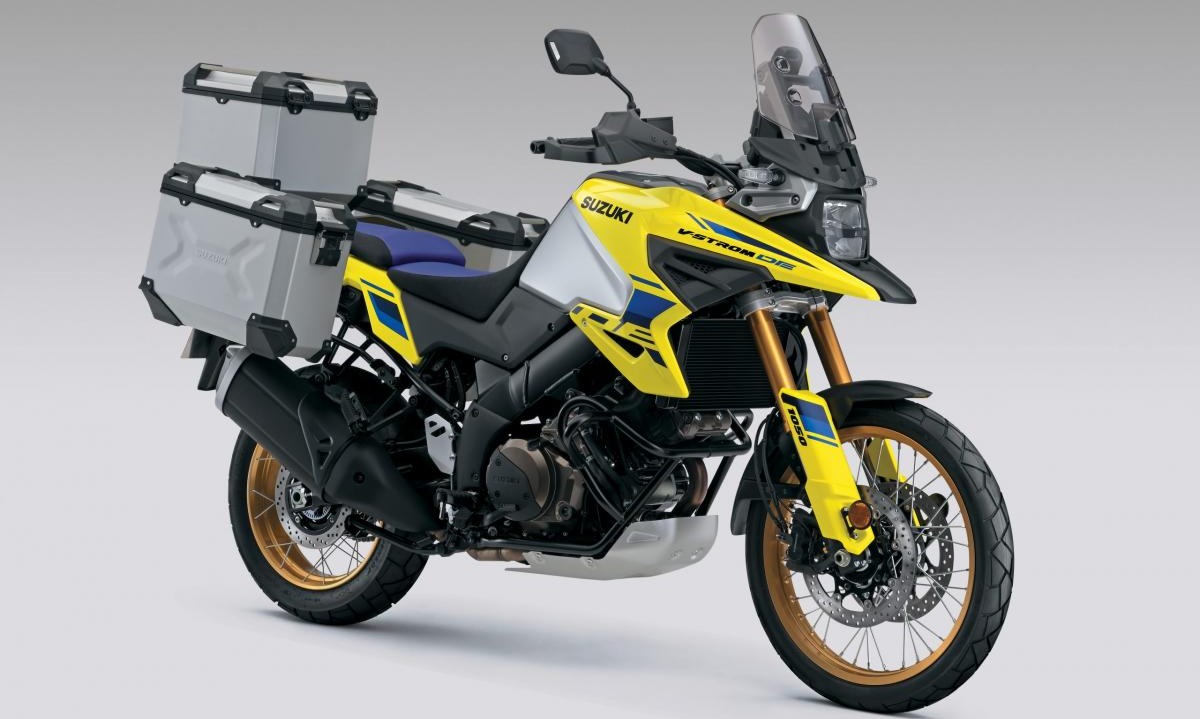 Suzuki Rilis V-Strom Edisi Tour Dengan 112 Liter Bagasi Ekstra
