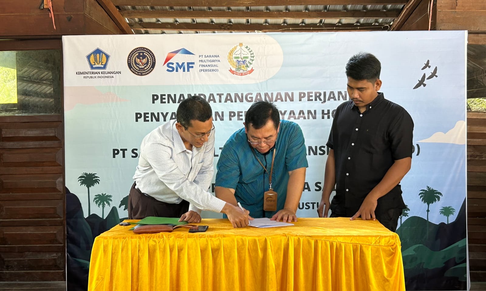 SMF Danai 14 Homestay Desa Salenrang Senilai Rp420 Juta