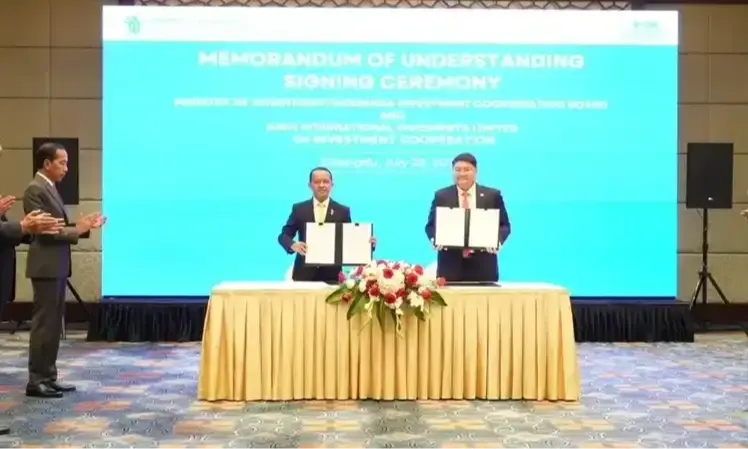 Bahlil Jelaskan Percepatan Proyek Rempang