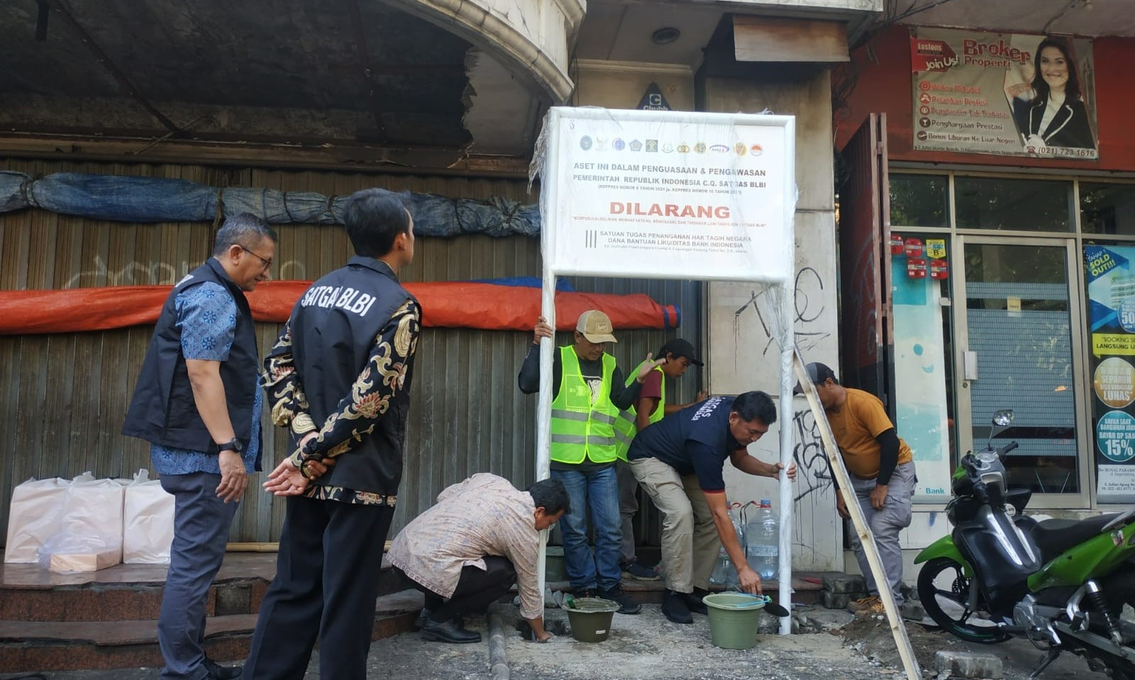 Satgas BLBI Sita Tanah Senilai Rp111,2 M di Jaksel