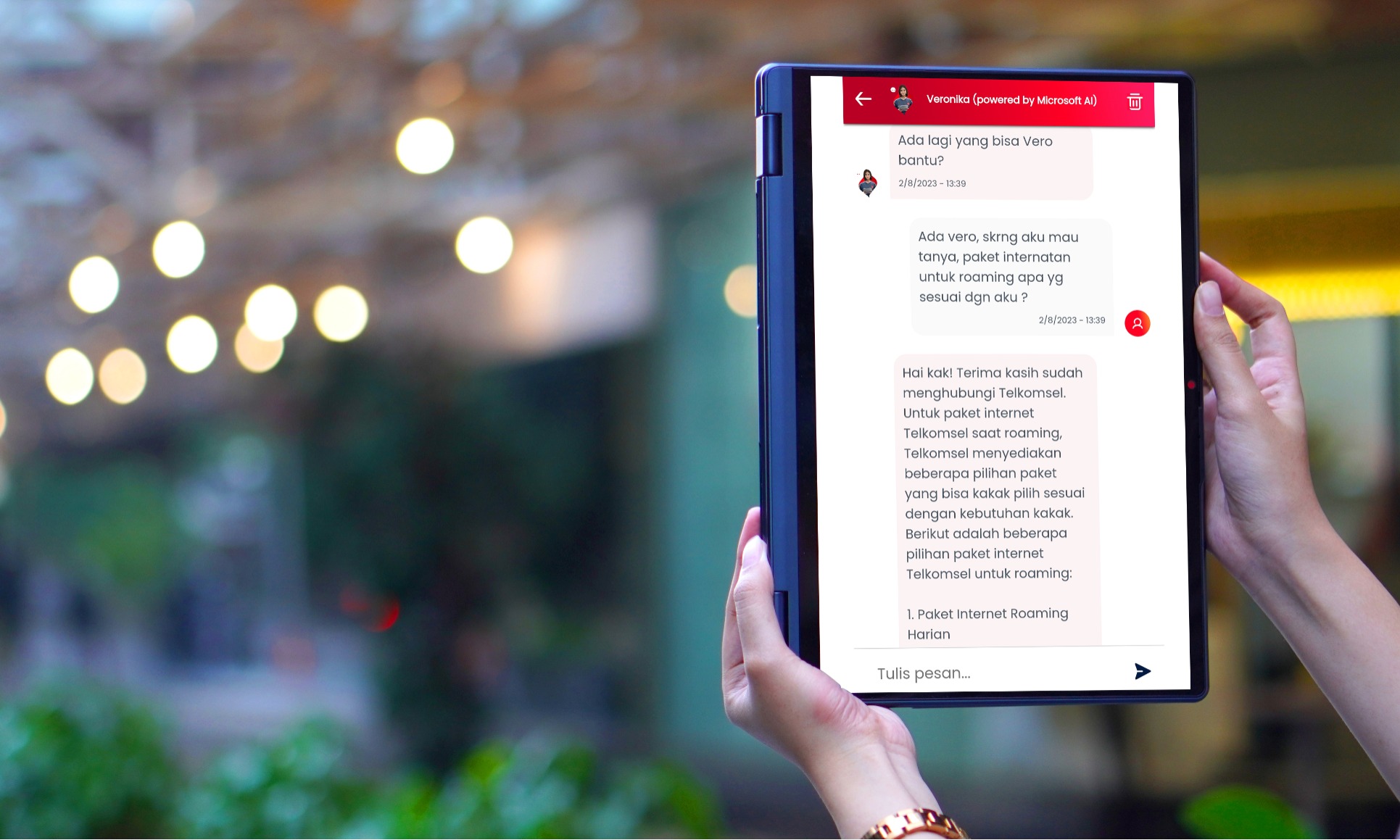 Kecerdasan ChatGPT Kini Ada Di "Veronika" MyTelkomsel