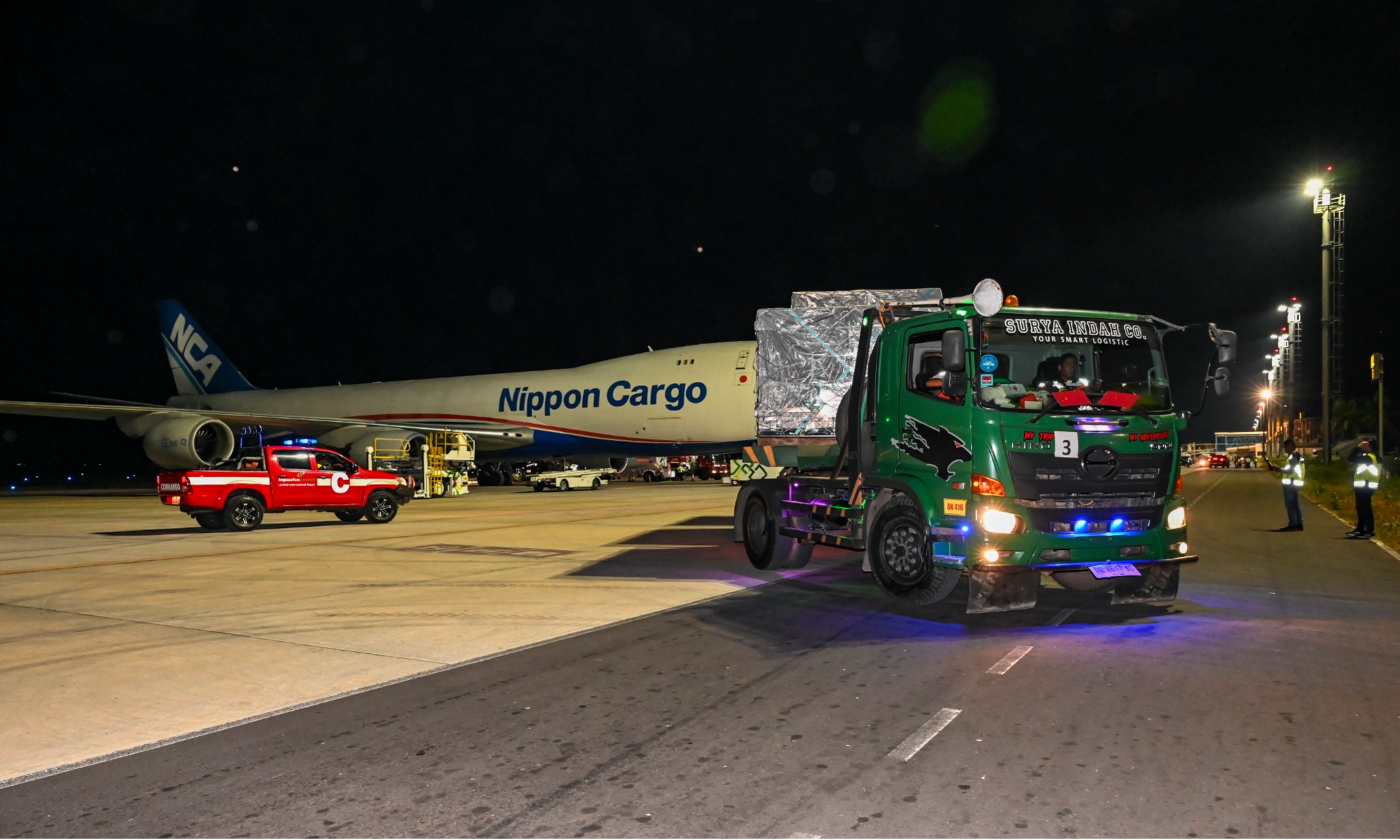 Seluruh Logistik MotoGP Mandalika 2023 Tiba Di Lombok