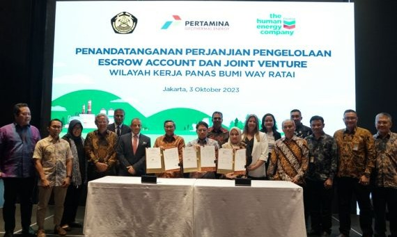 Konsorsium Chevron-Pertamina Garap Energi Panas Bumi di WKP Way Ratai