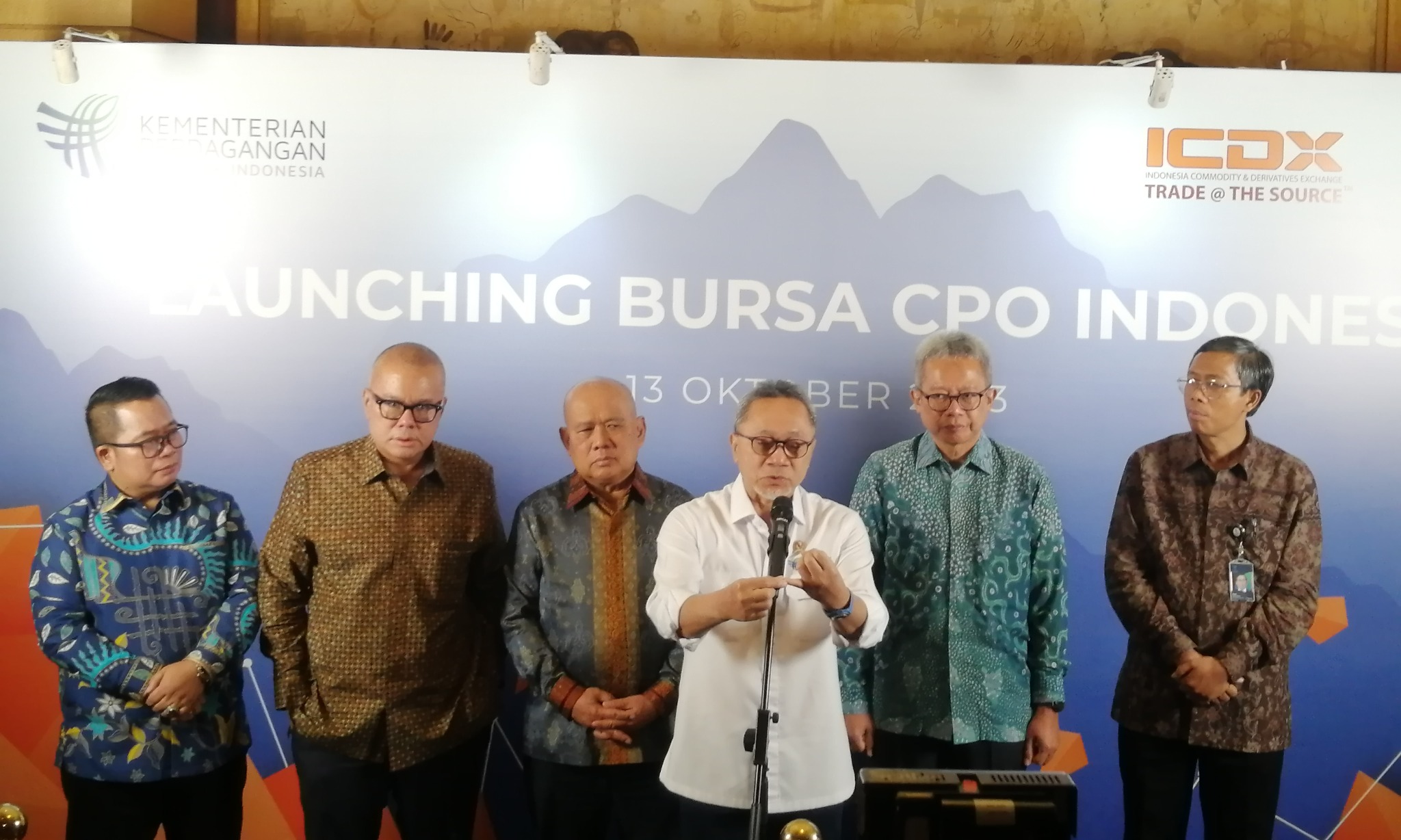 Pemerintah Luncurkan Bursa CPO