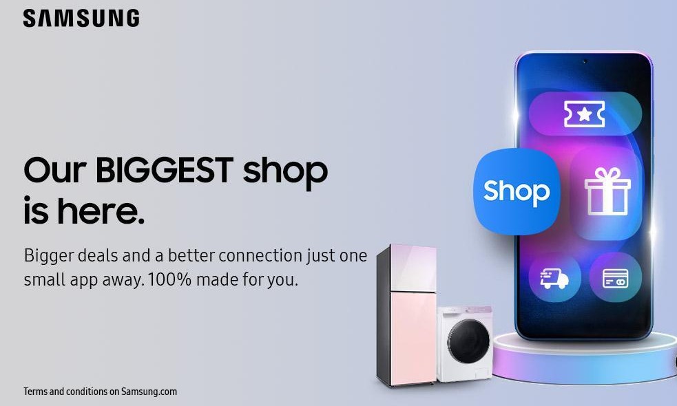 Aplikasi Samsung Shop Resmi Hadir Di Indonesia
