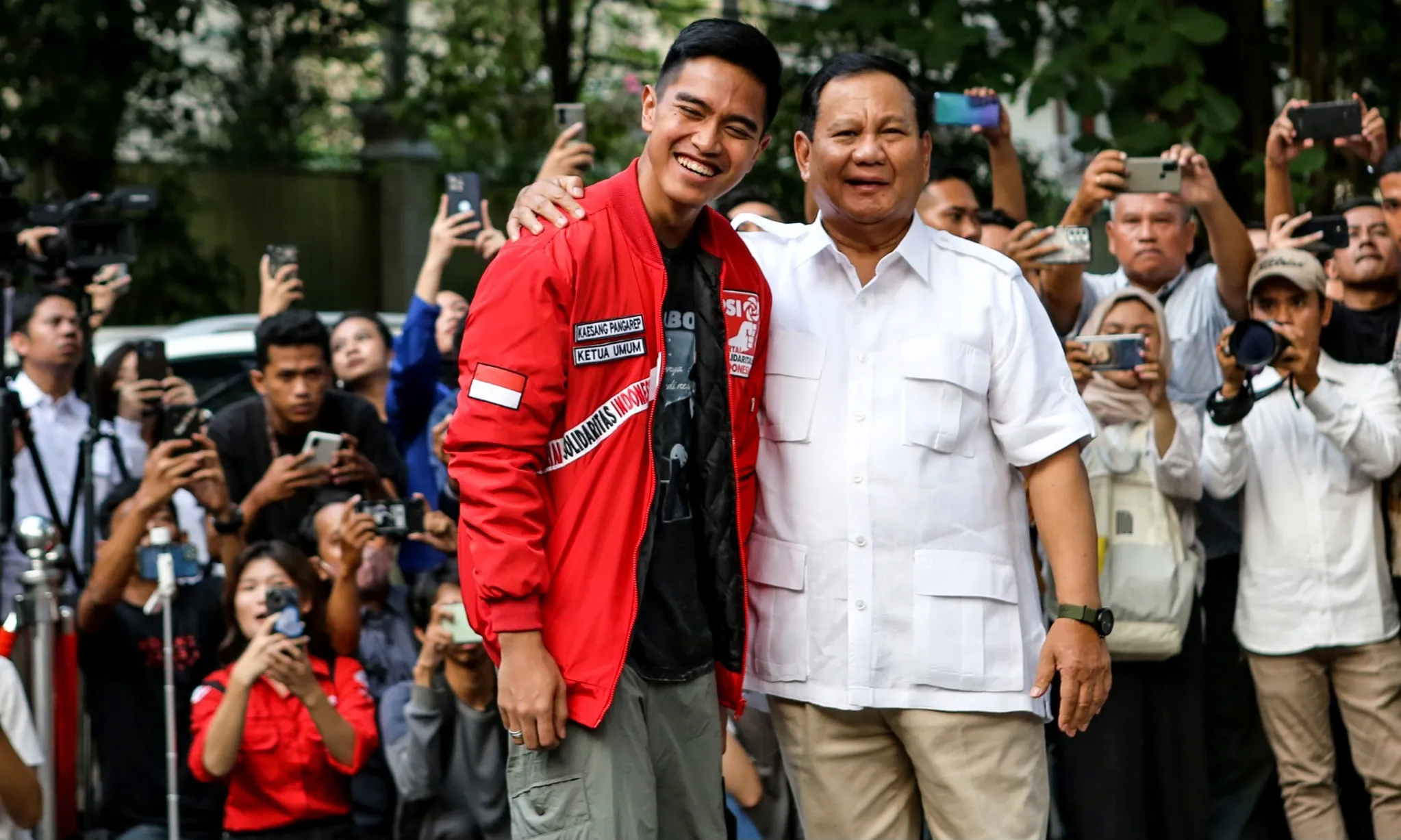 Kaesang Ajak Relawan Jokowi Dukung Prabowo-Gibran