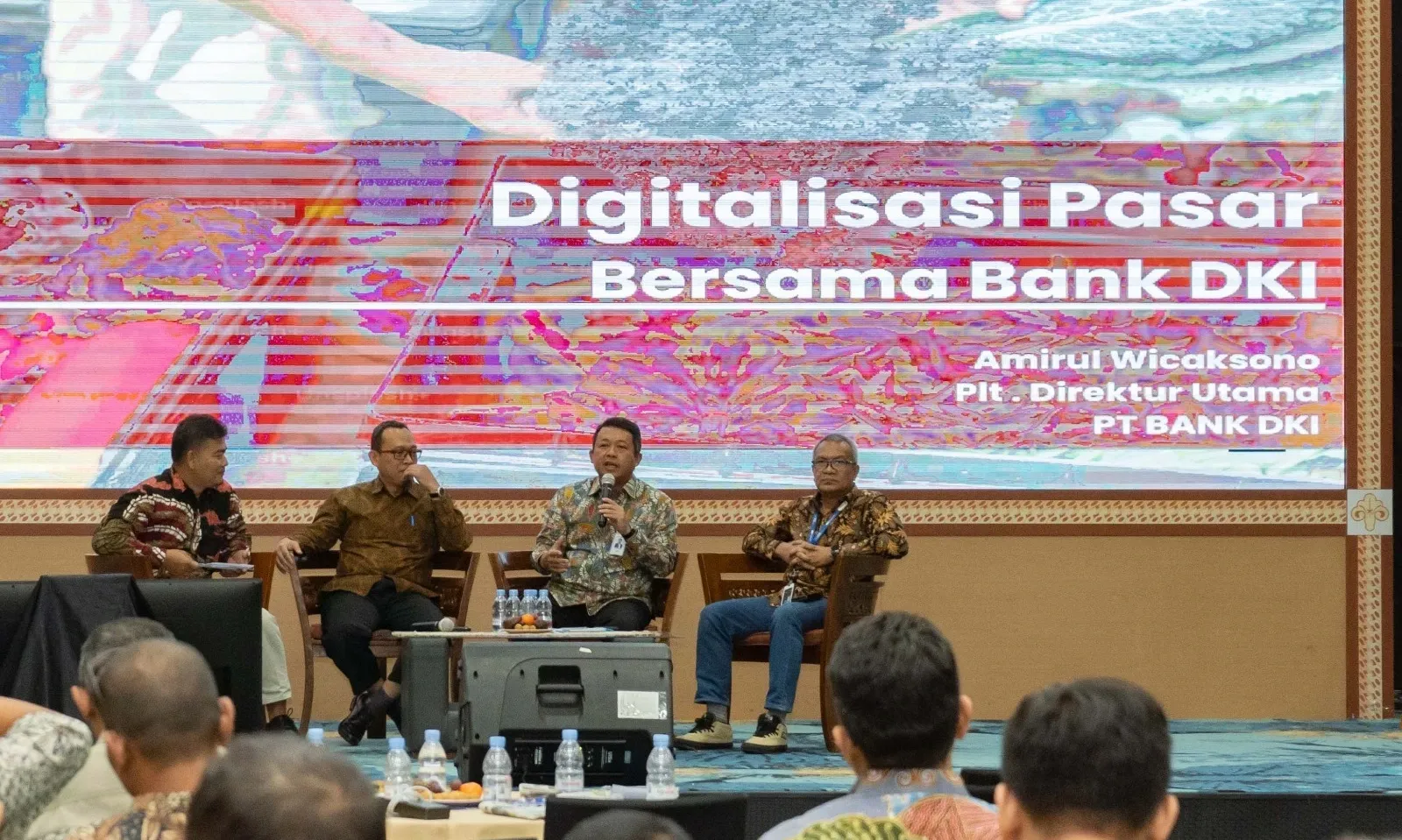 Garap Digitalisasi Pasar Tradisonal, Bank DKI - Pasar Jaya Kolaborasi