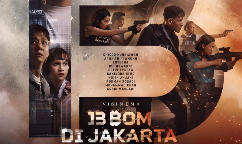 Visinema Rilis Trailer Dan Poster Film "13 Bom Di Jakarta"