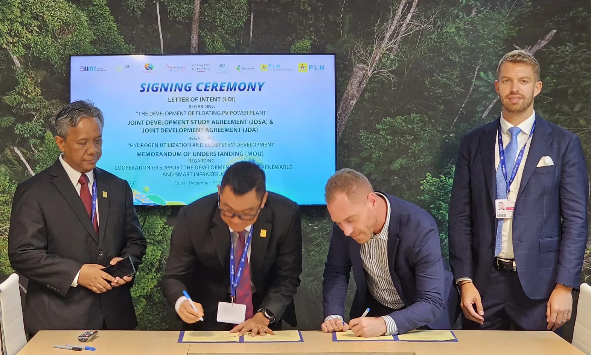 Genjot Pembangkit Listrik Hidrogen, PLN Gandeng HDF Energy