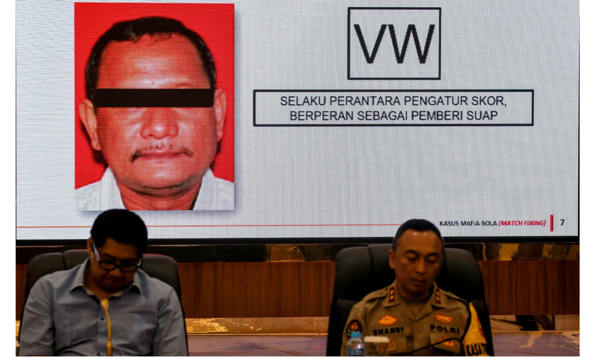 Vigit Waluyo Aktor Intelektual Mafia Sepak Bola