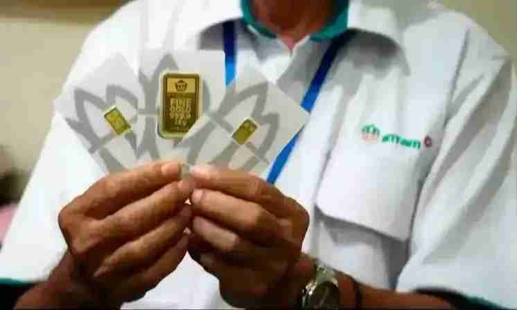 Harga Emas Antam Naik Rp5.000, per Gram Dihargai Rp1,137 Juta