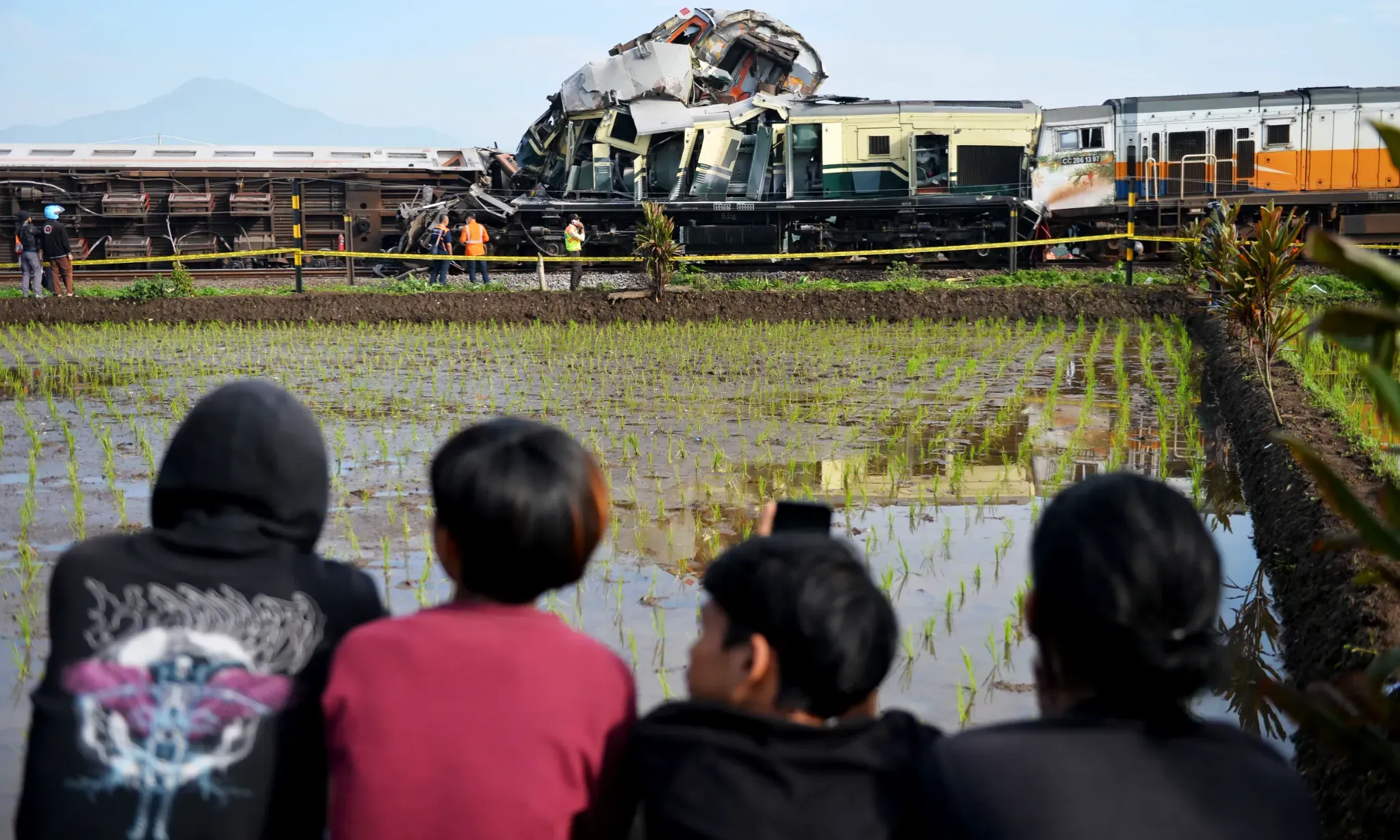 KNKT Investigasi Tabrakan KA Di Cicalengka Selama Empat Hari