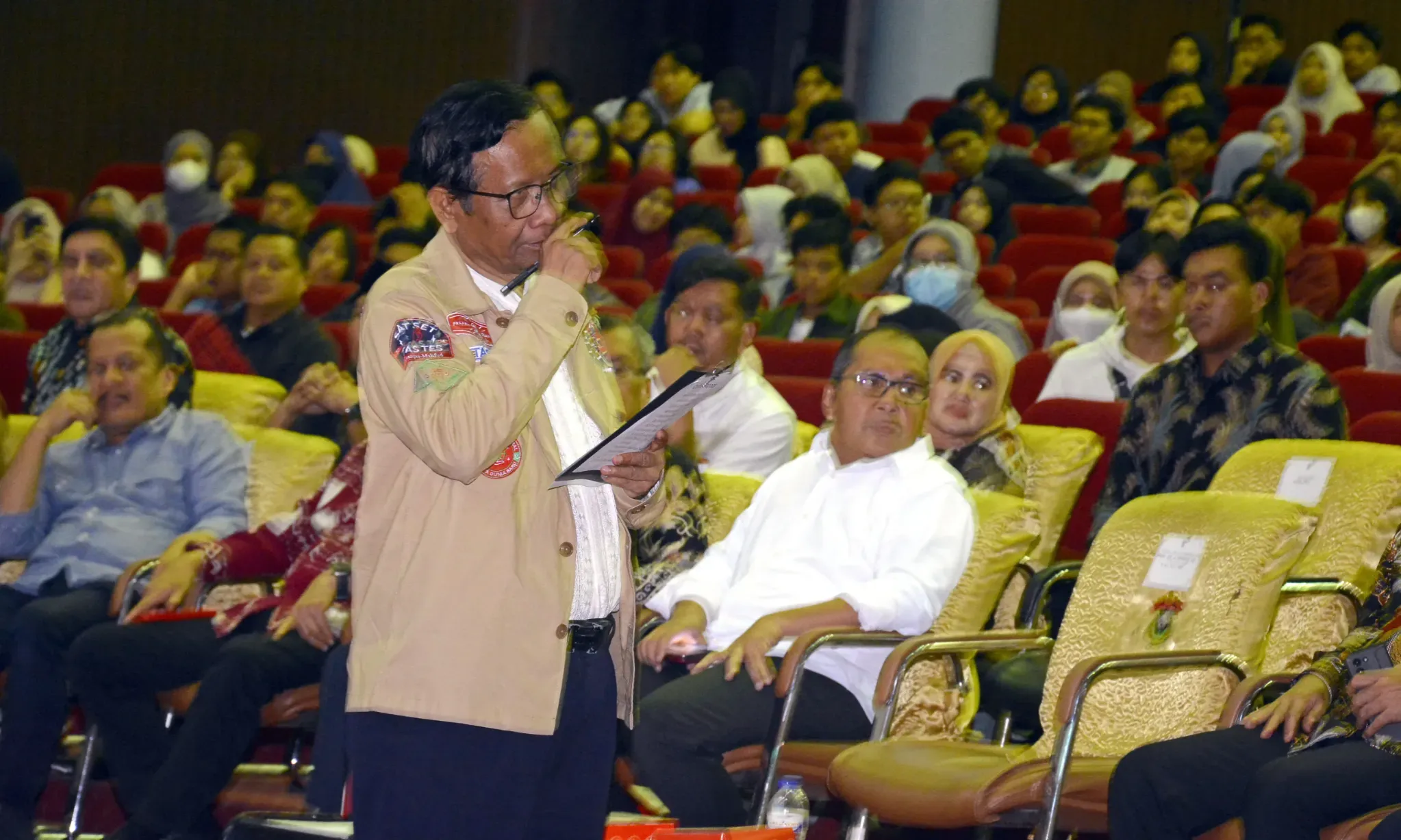 Mahfud Tak Masalah Isu Wadas di Debat Capres Berikut