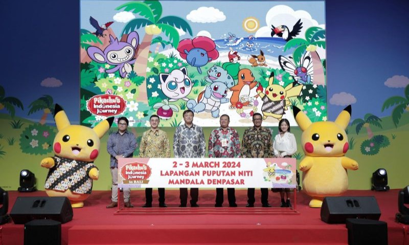Gandeng Pokemon Kemenparekraf Promosikan Wisata Dan Ekraf Indonesia