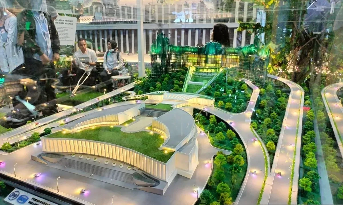 Progres Pembangunan Istana Negara Di IKN Capai 55%
