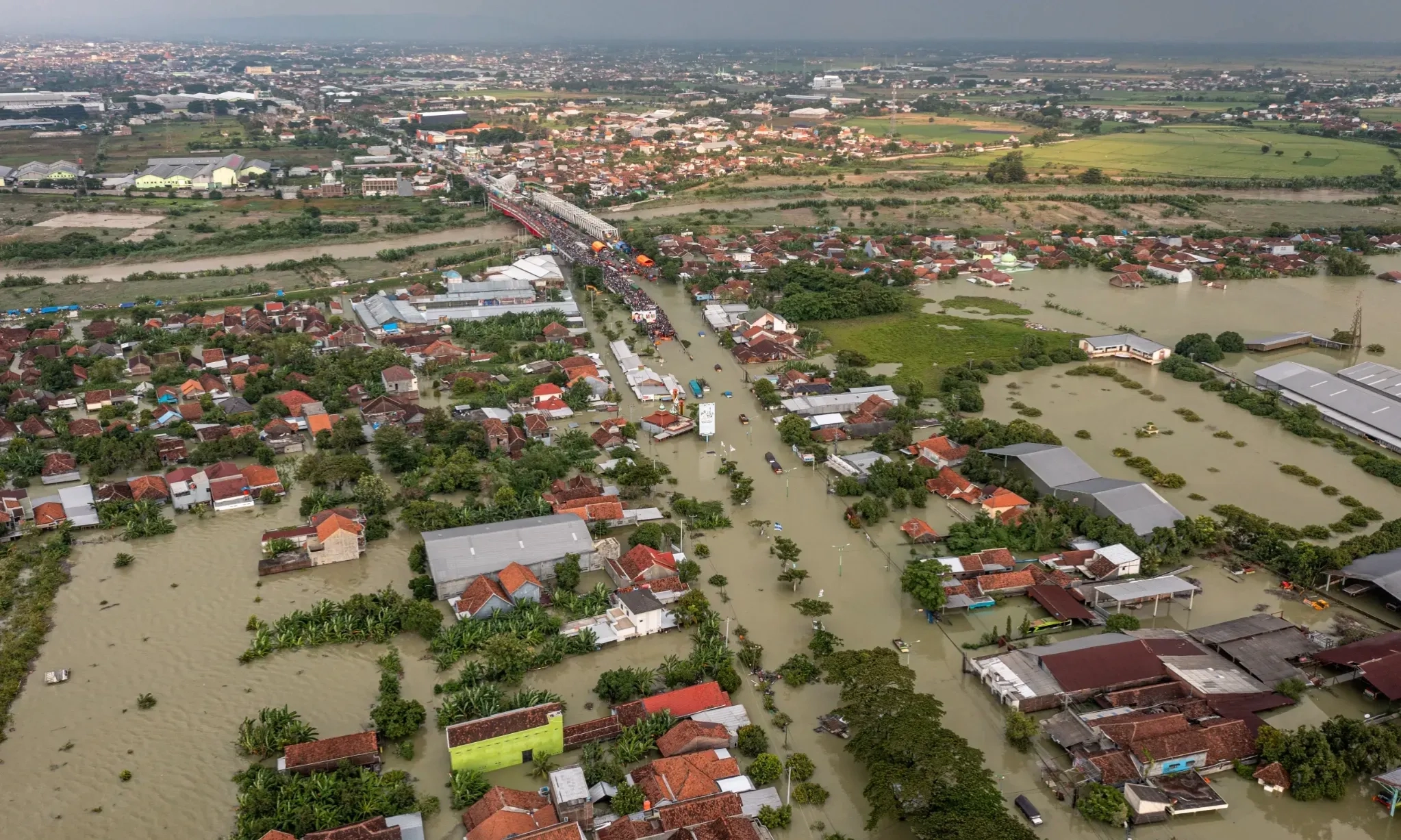 Hampir 19 Ribu Orang Masih Mengungsi Akibat Banjir Demak-Kudus