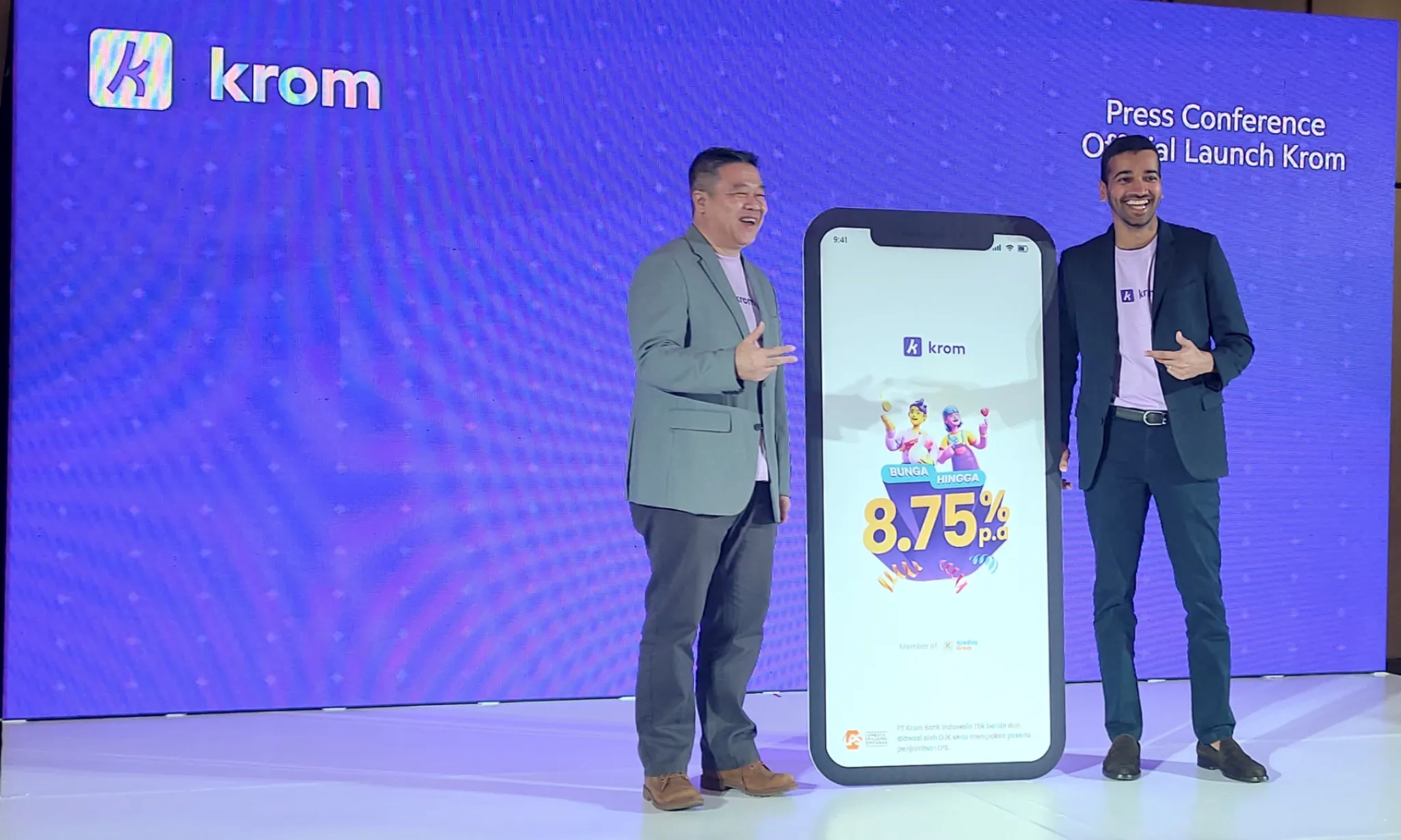 Kredivo Group Bikin Bank Digital Krom, Tawarkan Bunga Simpanan 8,75%