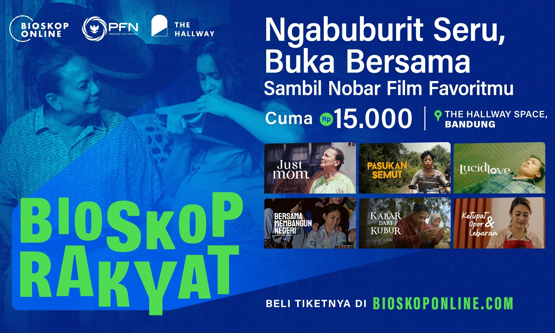 Alternatif Aktivitas Ngabuburit Lewat Bioskop Rakyat