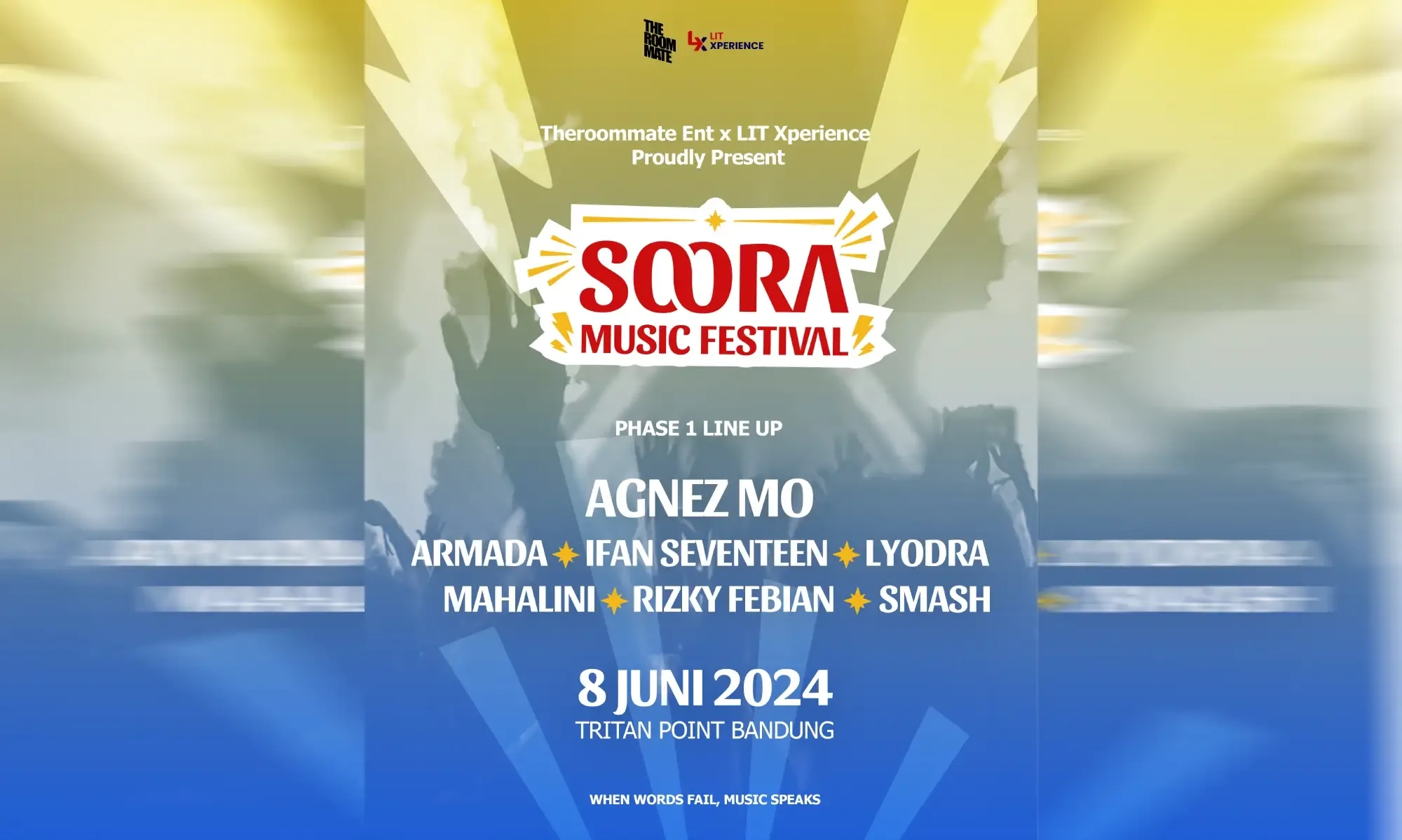 Agnes Mo Hingga Armada Akan Meriahkan SOORA Music Festival Bandung