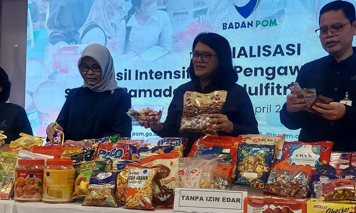 BPOM: Ribuan Sampel Takjil Mengandung Bahan Berbahaya