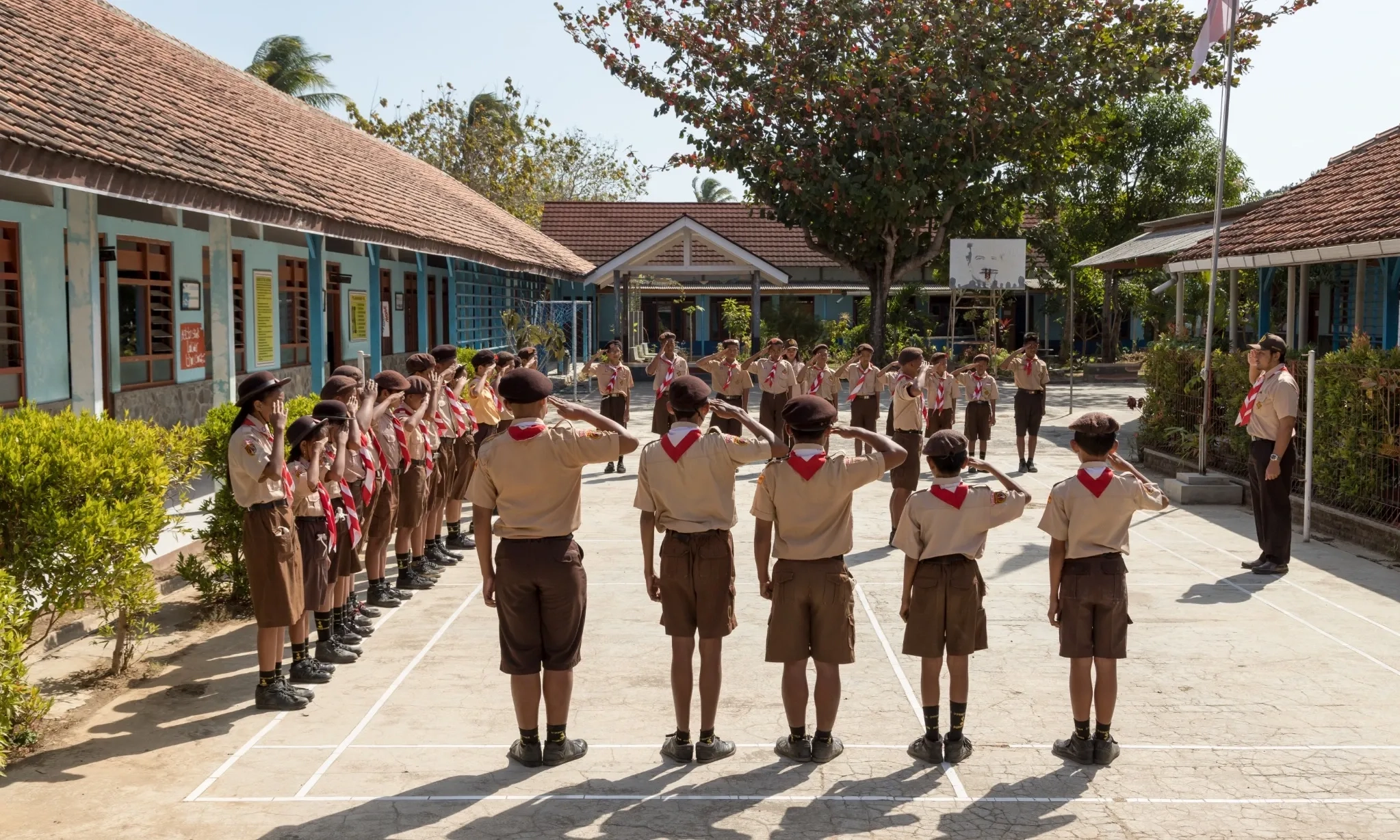 Nadiem Tegaskan Sekolah Tetap Wajib Selenggarakan Ekskul Pramuka