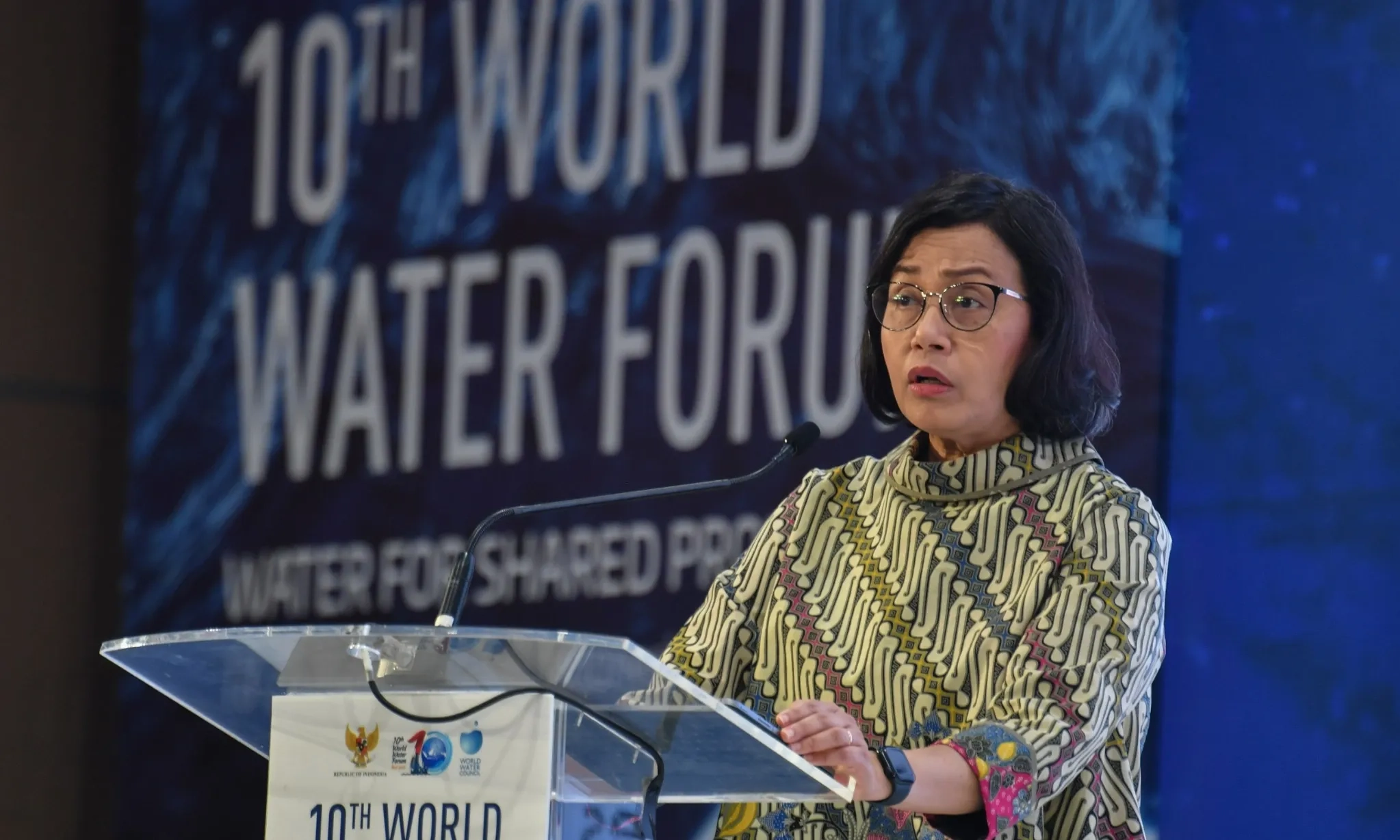 <p>Sri Mulyani: World Water Forum Momentum Inisiasi Pendanaan Infrastruktur Air</p>