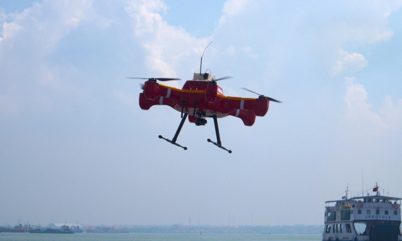 <p>Drone Sniffing ITS, Pendeteksi Kualitas Udara Pertama Di Indonesia </p>