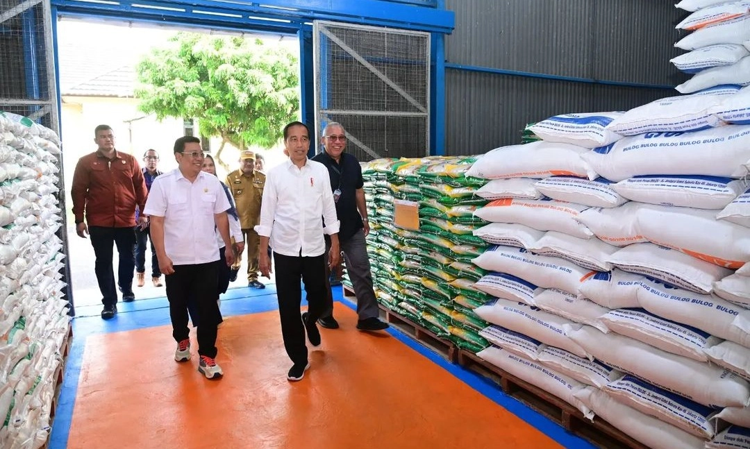 <p id="isPasted">Jokowi Sebut Ada Potensi Bantuan Pangan Dilanjutkan</p>