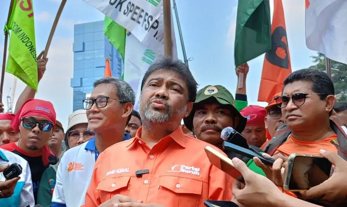 <p>Tuntutan Tolak Tapera Tak Dipenuhi, KSPI Ancam Gelar Aksi Buruh Lebih Luas</p>