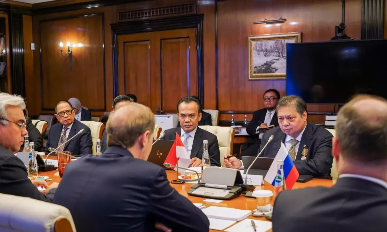 <p>Minta Dukungan Dan Perkuat Kerja Sama, Airlangga Temui Pemerintah Rusia</p>