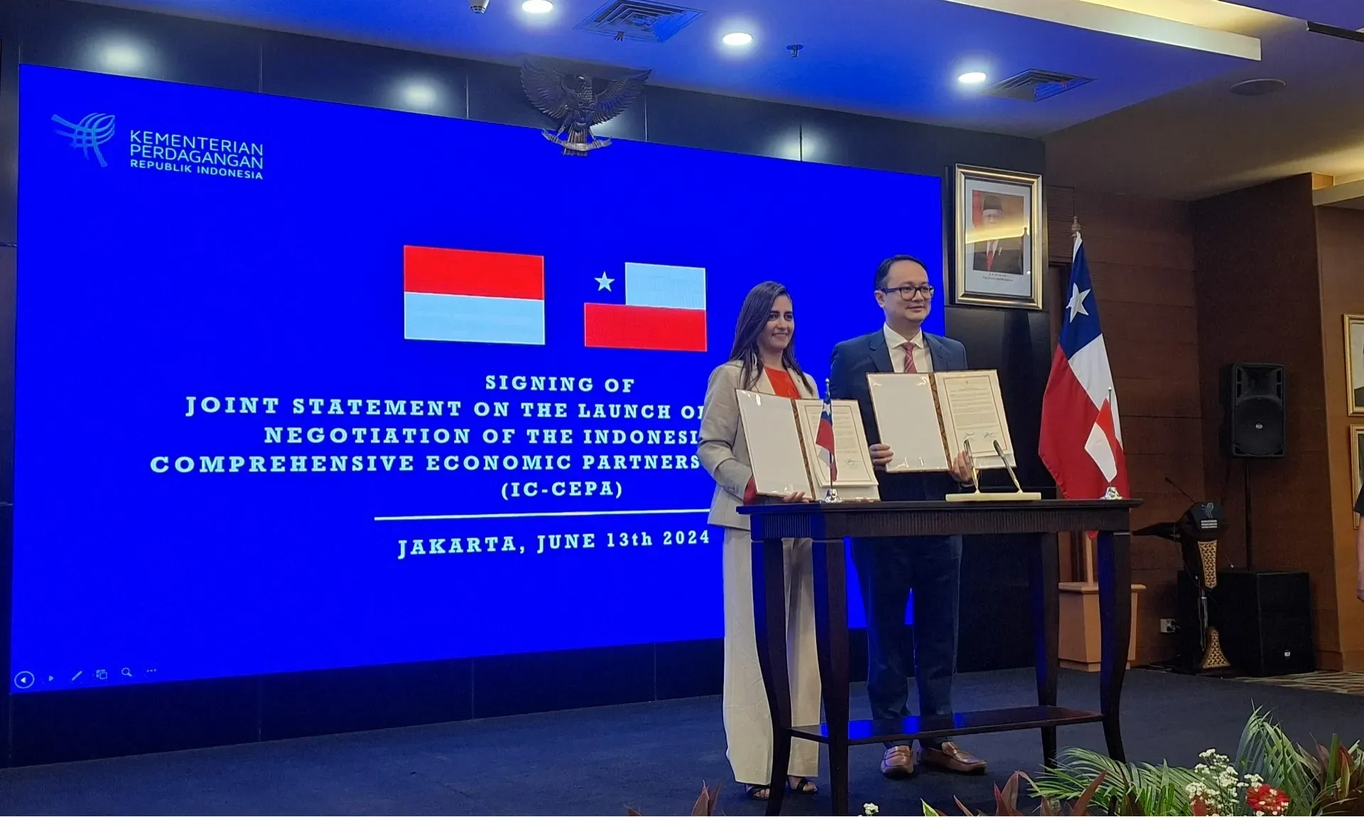 <p>Perkuat IC-CEPA, Indonesia Dan Chile Berencana Tingkatkan Investasi</p>