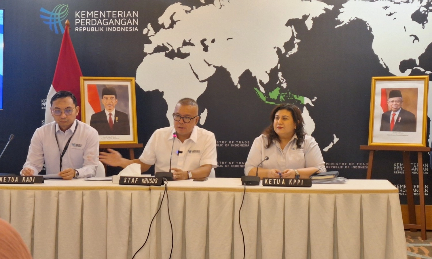 <p id="isPasted">KPPI dan KADI Tak Takut Kebijakan Antidumping Dibalas Negara Lain</p>