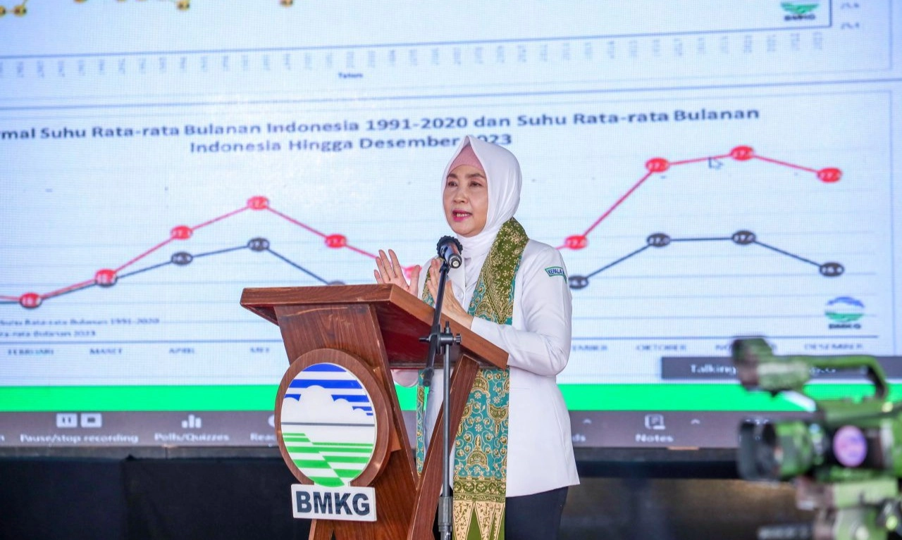 <p>BMKG Urai Tujuan Pembangunan Tower Pemantau GRK&nbsp;</p>