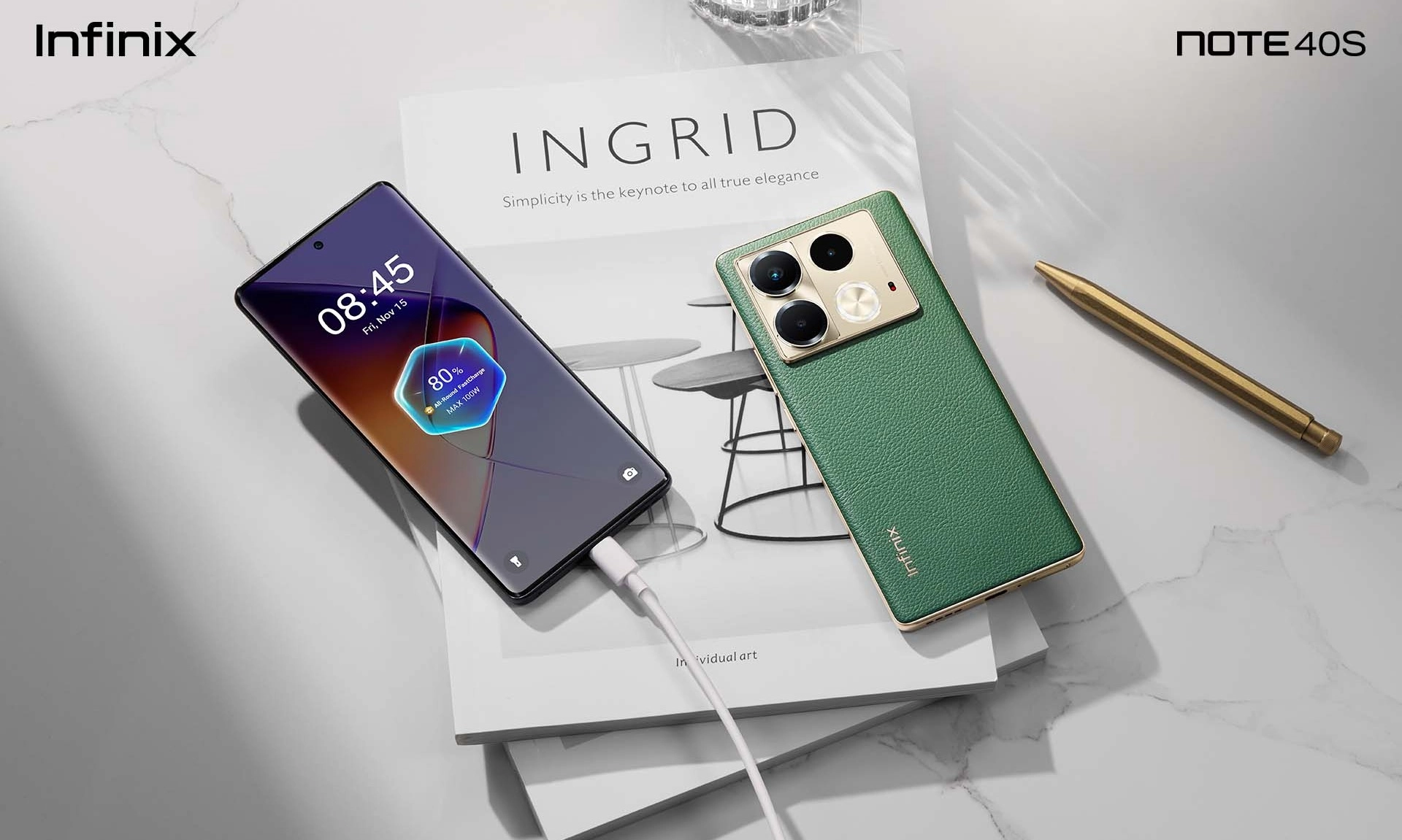 <p>Infinix NOTE 40S, Ponsel Berdesain 3D Dengan Audio JBL</p>