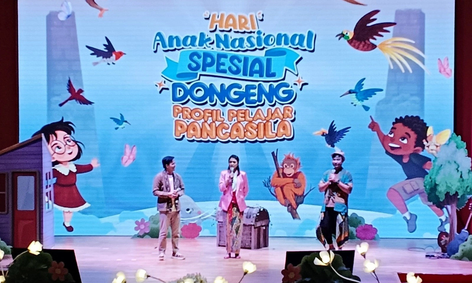 <p>Mendorong Tradisi Mendongeng Untuk Bentuk Kualitas Anak</p>