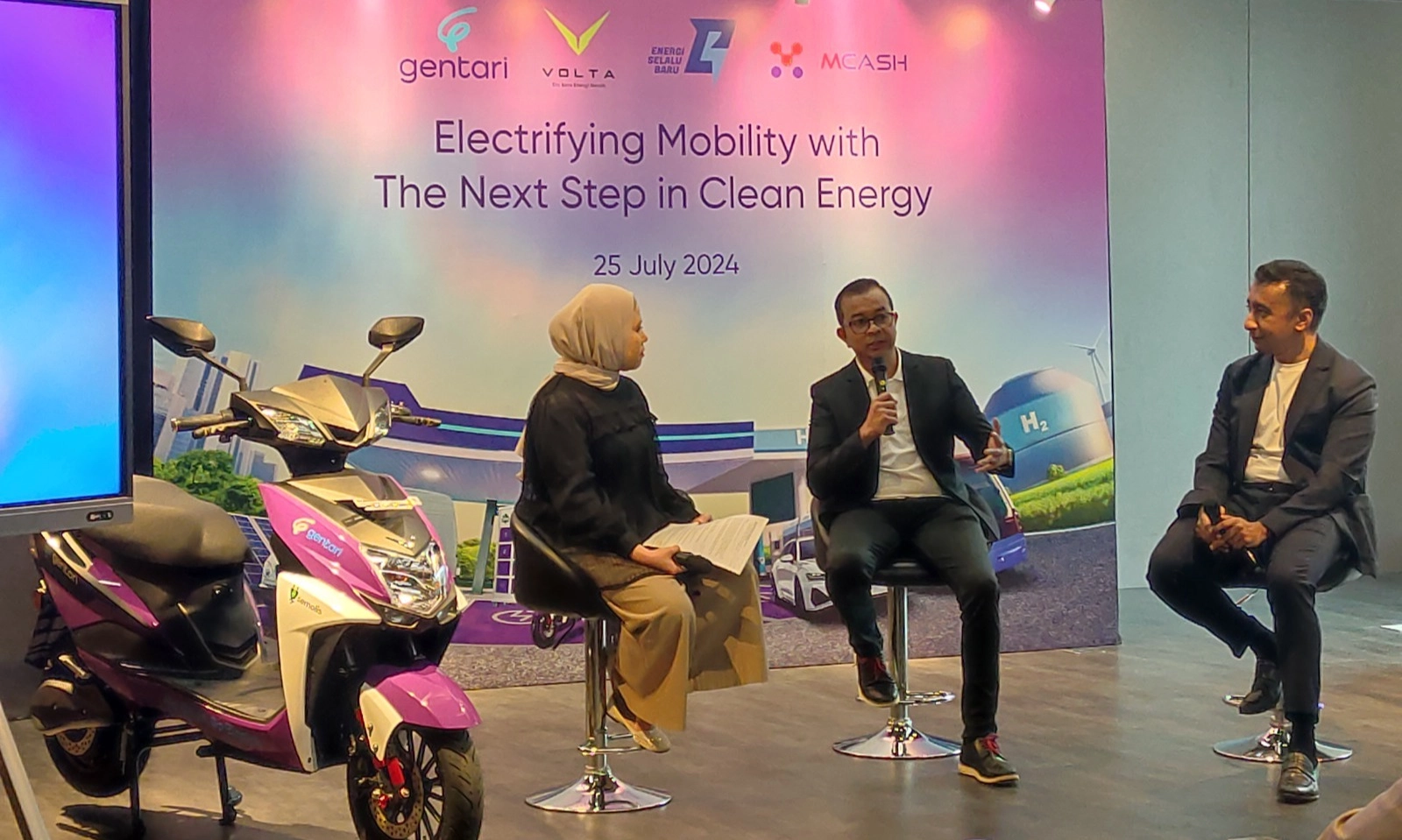 <p id="isPasted">Perluas Infrastruktur Kendaraan Listrik, Volta Gandeng Gentari</p>