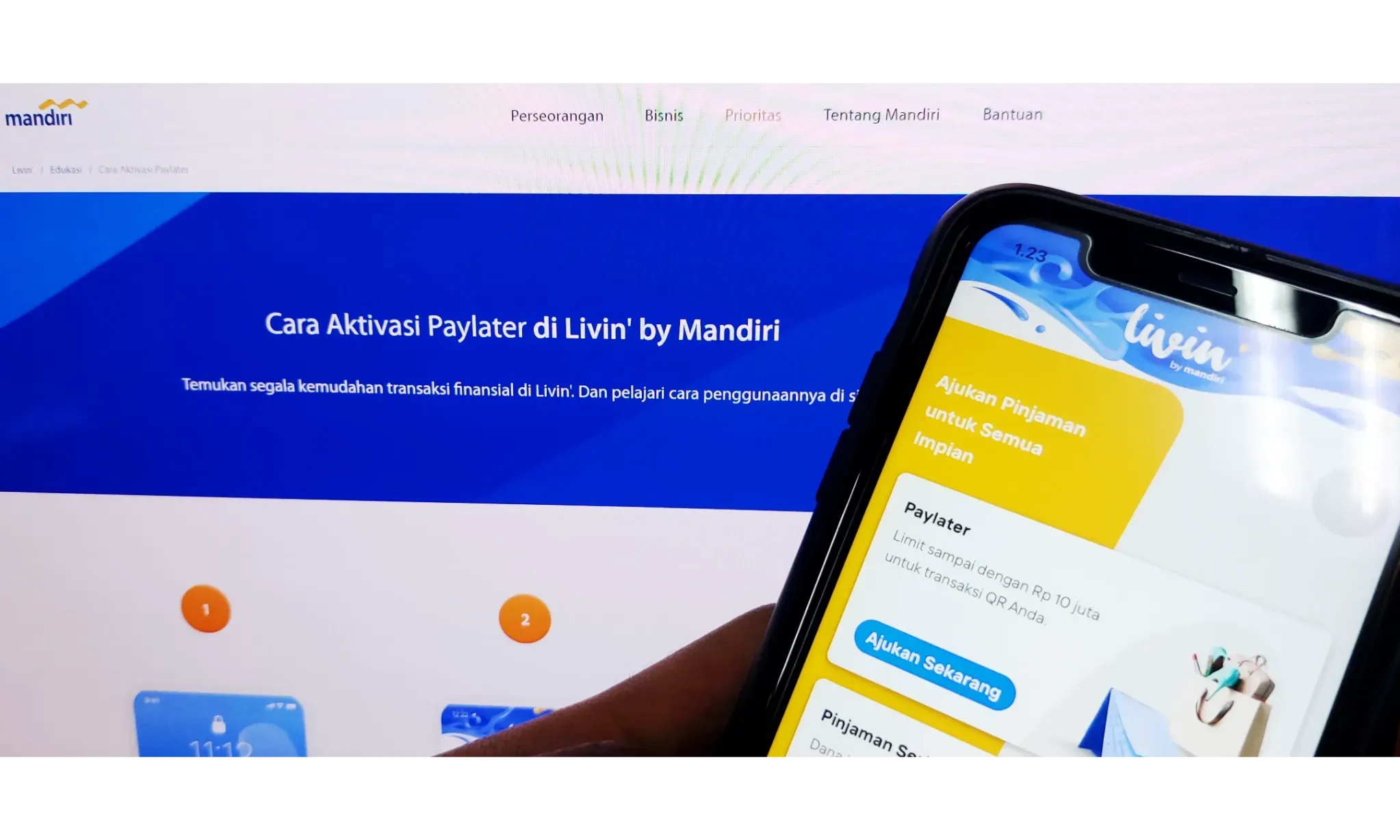 <p id="isPasted">Pengguna Livin&#39; by Mandiri Tembus 26 Juta</p>