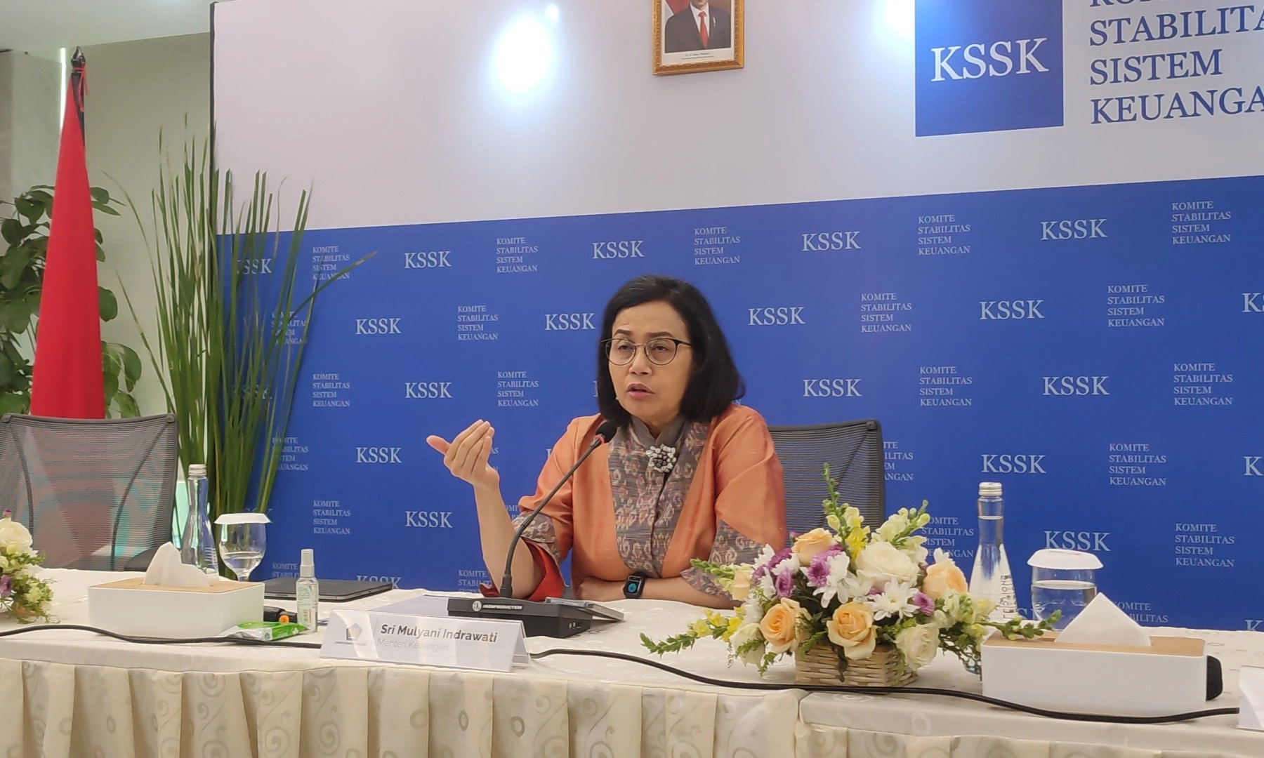 <p>Sri Mulyani: Penurunan Permintaan Dalam Dan Luar Negeri Bikin PMI Manufaktur Turun</p>