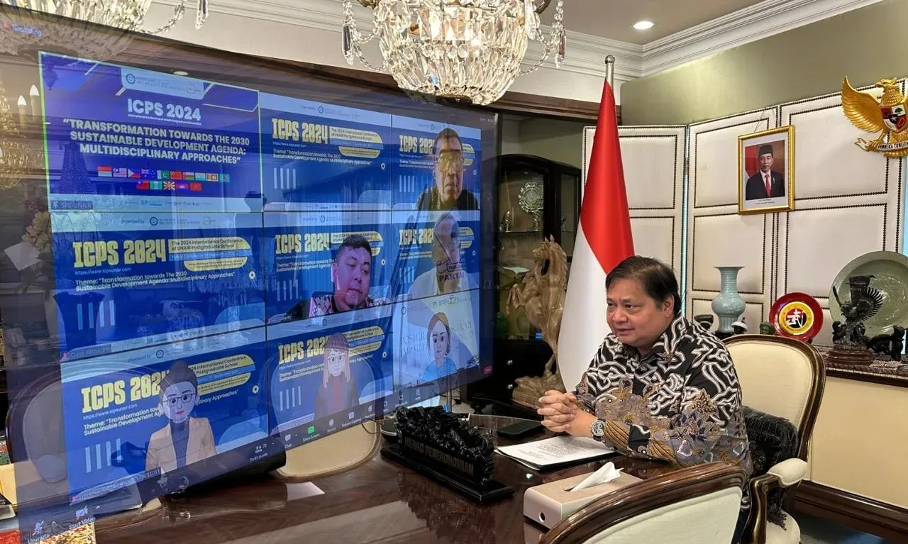 <p>Airlangga Pamer Peringkat SDGs RI Naik 27 Peringkat Kurun 2019-2023</p>