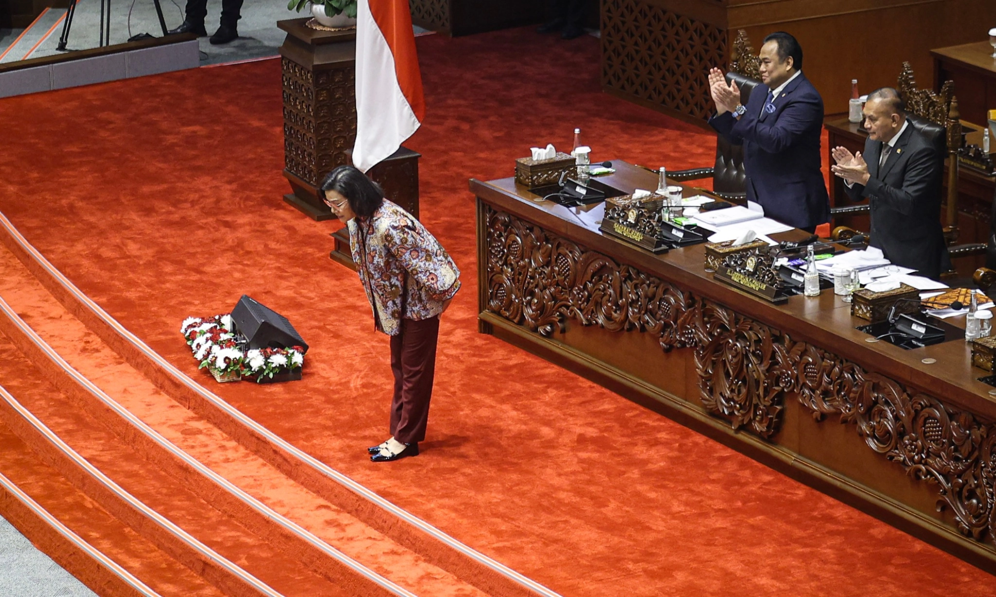 <p id="isPasted">Diusung Ketua Banggar, Sri Mulyani Ogah Jadi Menkeu Lagi Di 2024-2029</p>