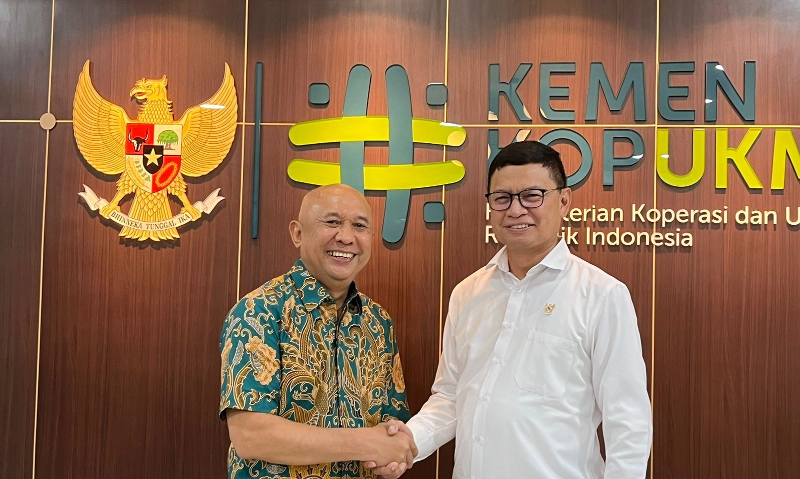 <p>Pertemuan KemenkopUKM dan BPOM, Bahas Kemudahan Izin Edar UMKM</p>