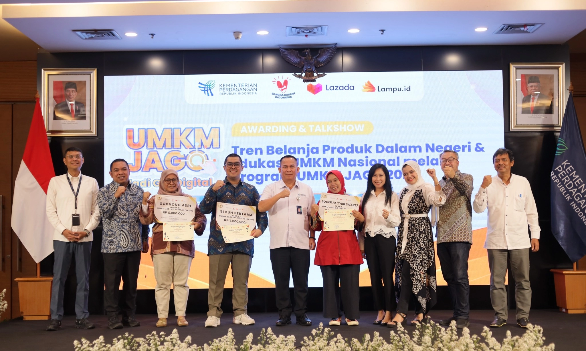 <p id="isPasted">Program JAGO Kemendag Tetapkan 25 Finalis UMKM Siap Naik Kelas</p>