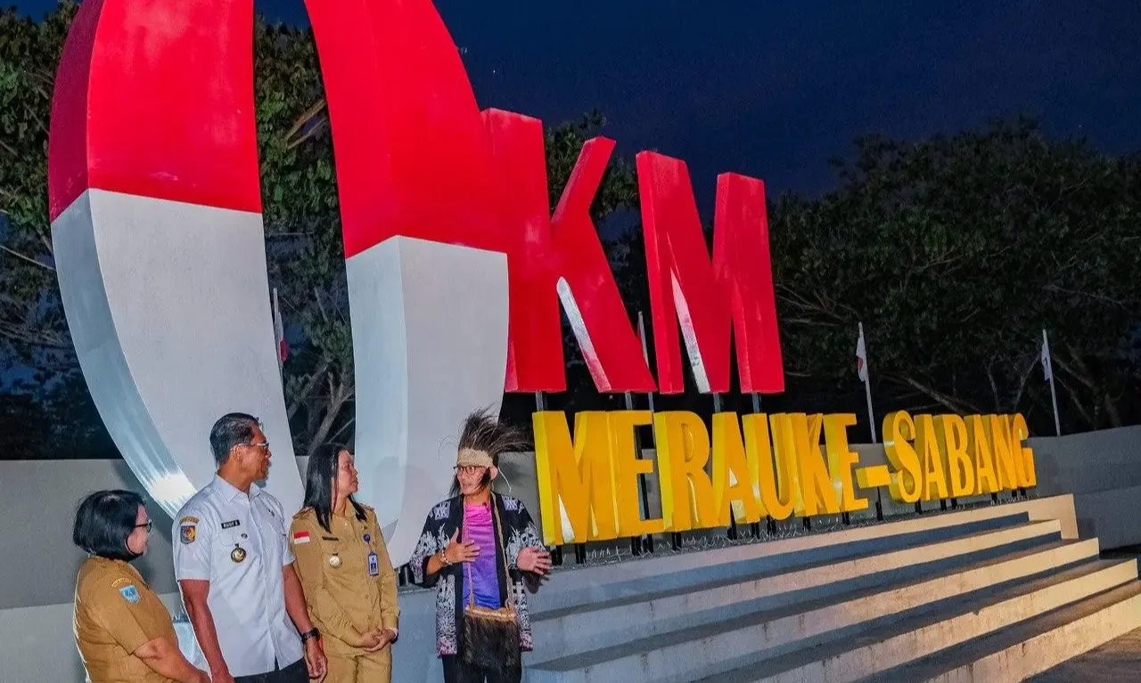 <p>Berkunjung Ke Titik Nol Kilometer Merauke Dapat Sertifikat Wisata</p>