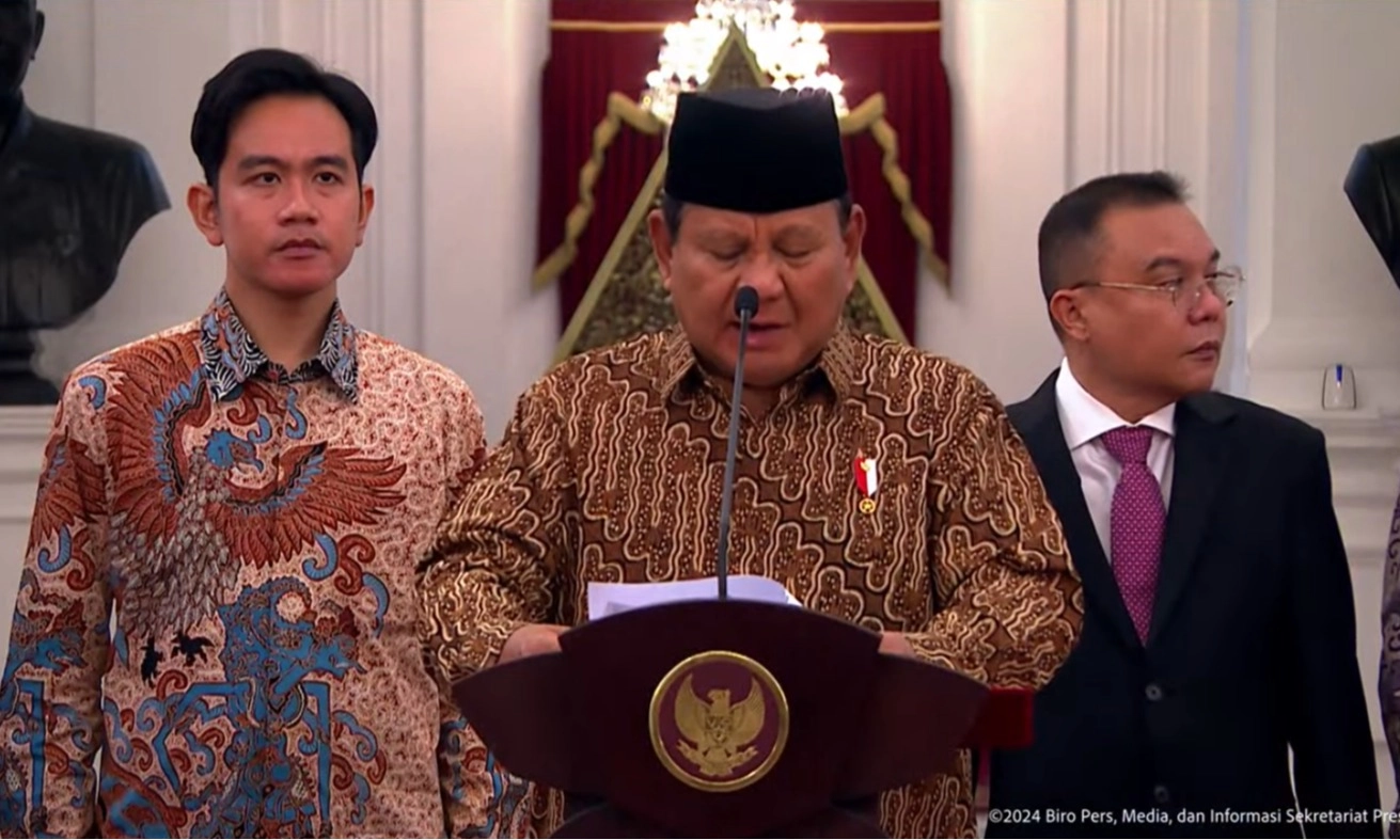 <p>Daftar Menteri Kabinet Merah Putih</p>