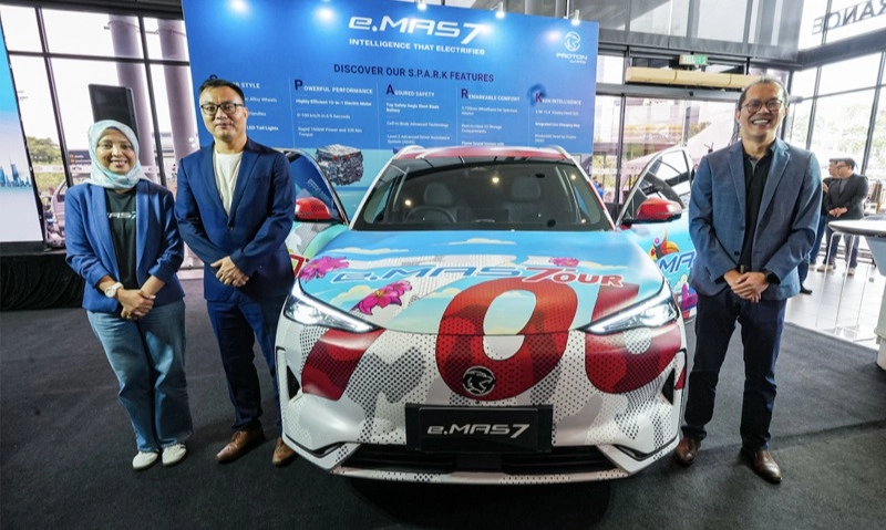 <p>Proton Buka Pesanan Mobil Listrik Perdananya, eMas 7</p>